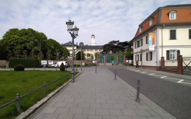 Dorotheenstrasse, approach to the Bad Homburg Castle, Bad Homburg, Germany