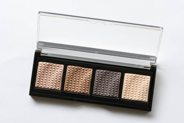 A Palette of Neutral Color Eyeshadow