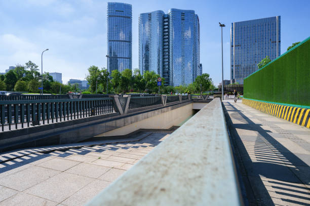 istock Sunny Chengdu Financial City 1400341107