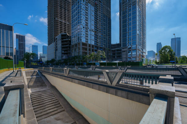 istock Sunny Chengdu Financial City 1400341110