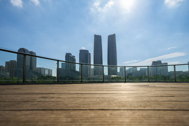 istock Sunny Chengdu Financial City 1400341335