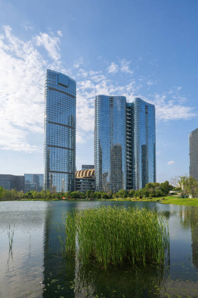 istock Sunny Chengdu Financial City 1400342066