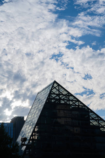 istock Sunny urban modern tunnels and office buildings 1400342371