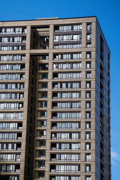 istock Sunny urban modern tunnels and office buildings 1400342509