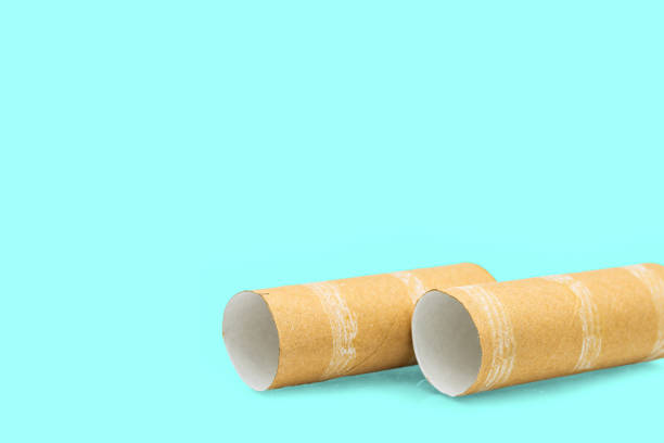 istock Disposable paper tube isolated 1400351692