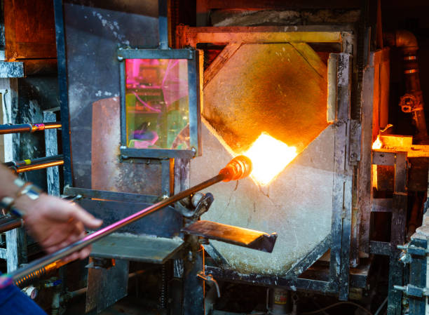 istock Glassblowing kiln 1400354758