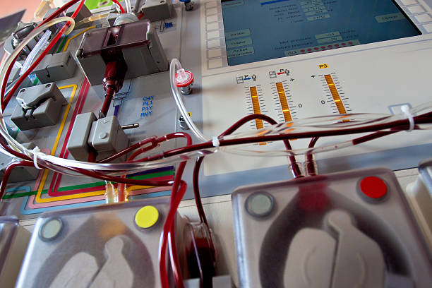 携帯機器が血液 reinfusion を節約できます。 - blood cell red blood cell blood stem cell ストックフォトと画像