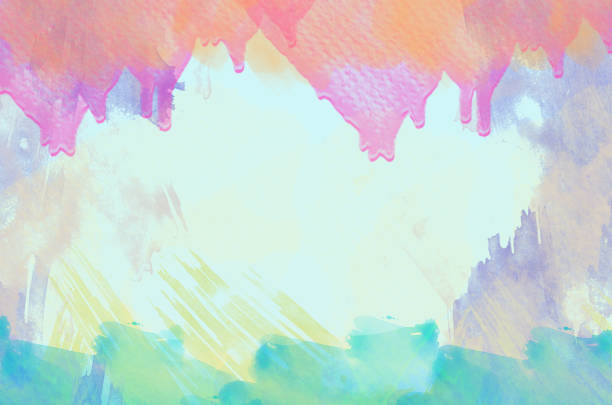 istock Abstract watercolor pastel background and texture 1400362489