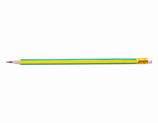 istock Black pencil isolated on white background 1400363362