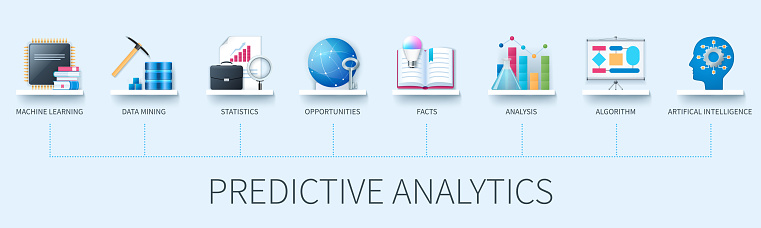 Prediction Analytics Vector Predictive Analytics Vector Infographics In 3d Style Stock Illustration ...