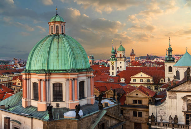 istock Prague old town architecture, Czech Republic 1400373218