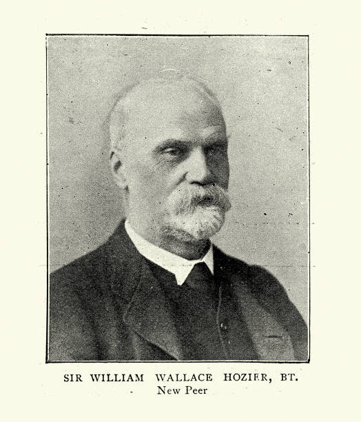 istock William Wallace Hozier a Scottish soldier and businessman, Victorian 19th Century 1400380564