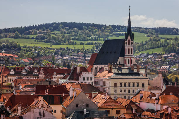 istock Cesky Krumlov old rural town, Czech Republic. 1400384581