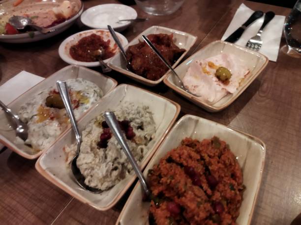 istock Sidedish and sauce in turkish food 1400391385