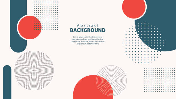 ilustrações de stock, clip art, desenhos animados e ícones de abstract modern elegant design background, illustrator vector - shape circle geometric shape abstract