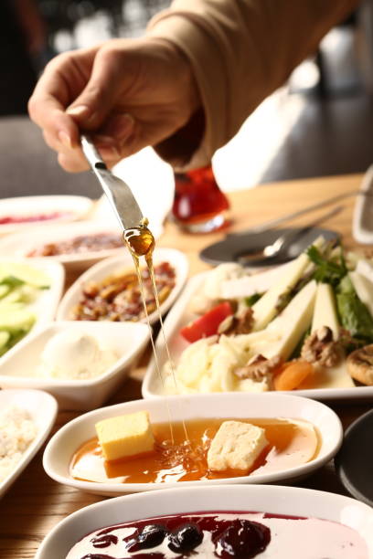 istock Rich and delicious Turkish breakfast 1400399339