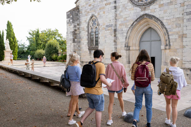 istock Walking Through A French Village 1400399387