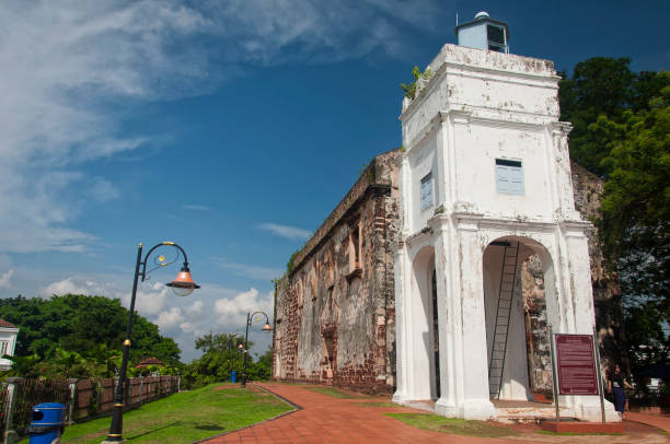 istock saint pauls ruins and lighthouse malacca 1400402174