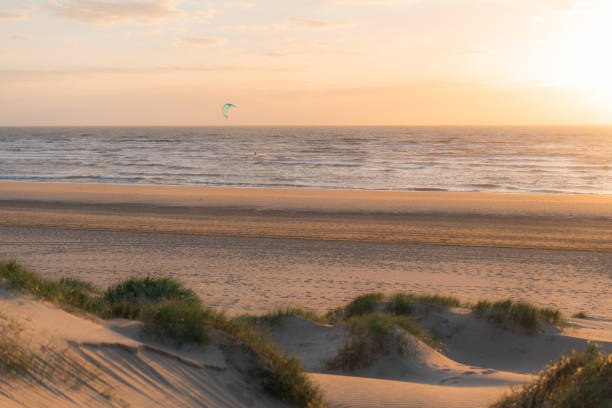 istock Beach in Katwijk aan Zee at sunset 1400405351