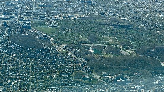 Luchtfoto van Montréal