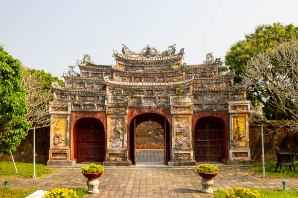 istock A Large Gate In Hue Imperial Citadel, Vietnam. 1400426352
