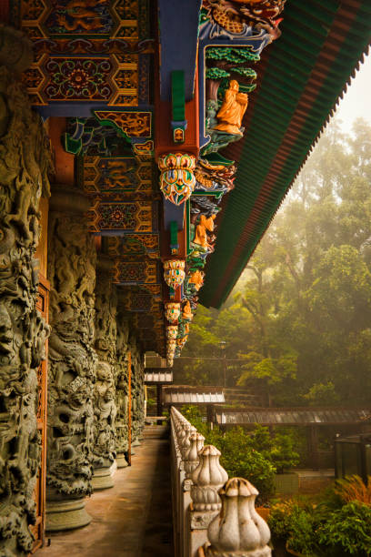 포린 수도원 - 란타우 섬 뉴스 사진 이미지