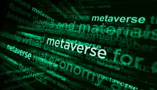 istock Headline titles media with Metaverse, cyberspace and life in virtual reality 3d illustration 1400430201
