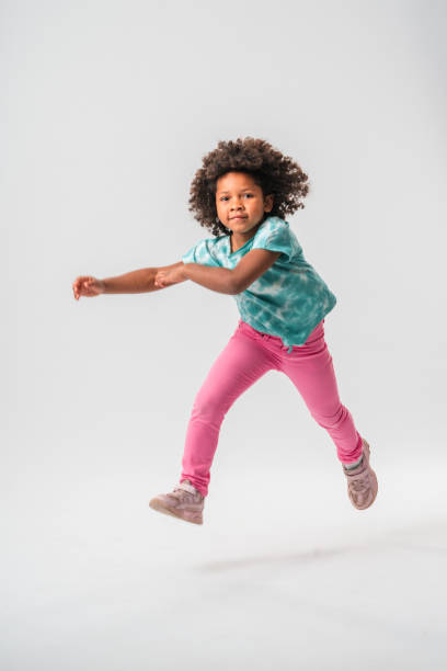 istock Little African Girl Running 1400437399