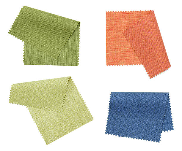 color de la muestra de tejido - fabric swatch fotos fotografías e imágenes de stock