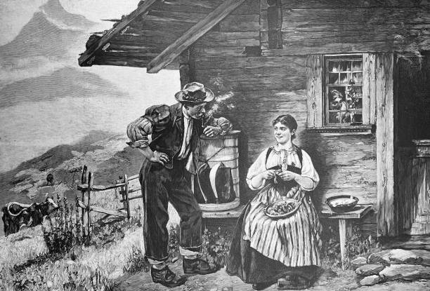 Illustration from 19th century.
