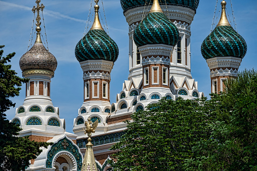 The Saint Nicholas Orthodox Cathedral,  an Eastern Orthodox cathedral located in the French city of Nice.