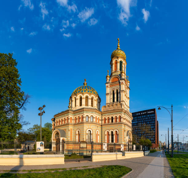 Alexander Nevsky Cathedral stock photo
