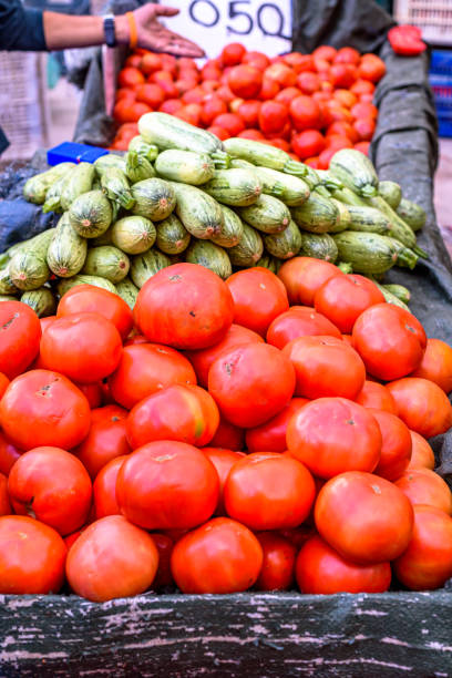 istock Fresh vegetables and fruits. 1400475584