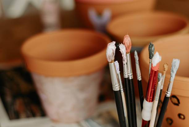 Birthday Party Crafts, Ceramics Painting