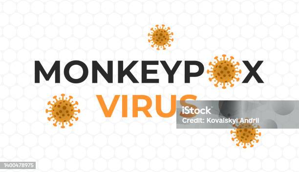 Monkey Pox Ribbon Monkeypox Virus Medical Banner Monkey Pox Microbiological Infections ...