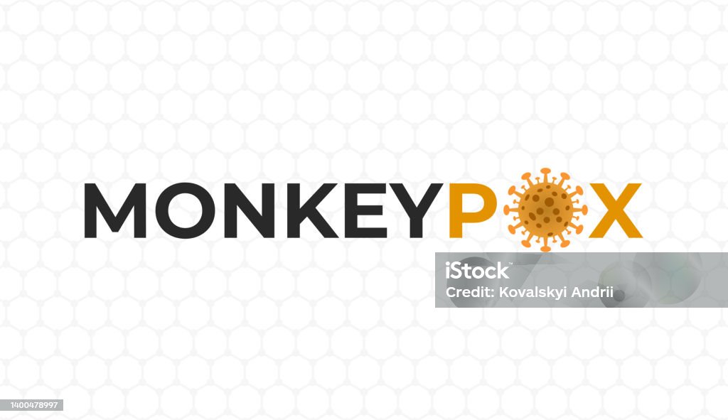 Monkey Pox Ribbon Monkeypox Virus Medical Banner Monkey Pox Microbiological Infections ...