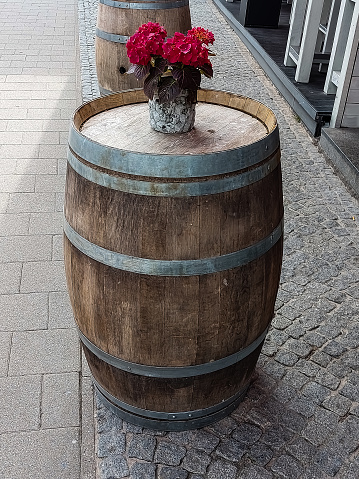 Cognac barrels
