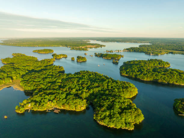 istock Panoramic Thousand Islands New York State and Ontario Canada 1400484784