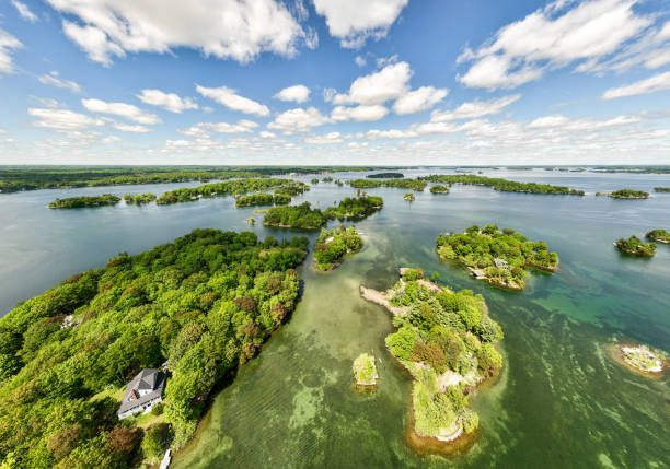 istock Panoramic Thousand Islands New York State and Ontario Canada 1400489760