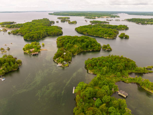 istock Panoramic Thousand Islands New York State and Ontario Canada 1400489866