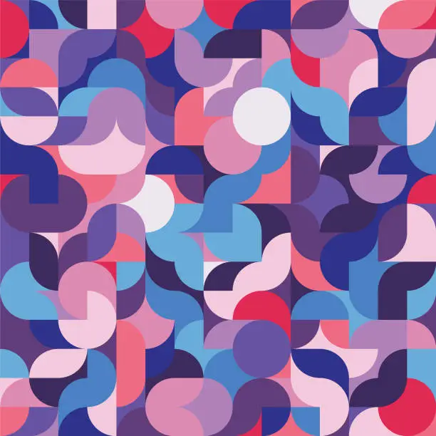 Vector illustration of Colorful seamless pattern