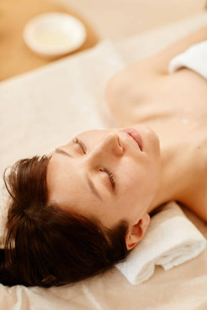 istock Woman Relaxing in SPA 1400492033