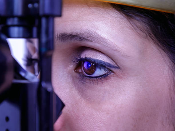 istock Eye medical examination 1400509179