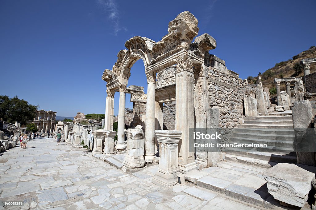 ハドリアヌスの寺院、エフェソス - アジア大陸のロイヤリティフリーストックフォト