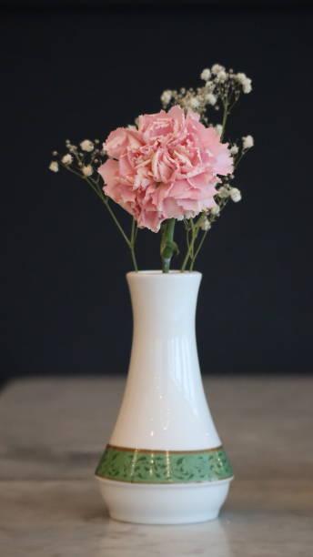 istock Minimalist Pink and White Flower Boquet 1400540805