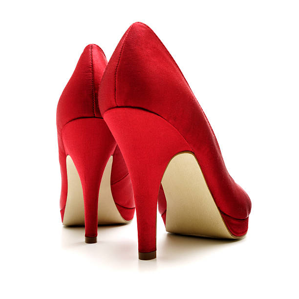 Low Section Young Woman Wearing High Heels Standing Outdoors