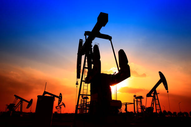 istock The oil pump, industrial equipment 1400556580
