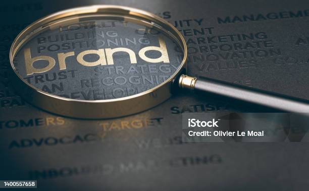Brand Management Branding Or Rebranding Concept Stock Photo - Download Image Now - Advertisement, Rebranding, Alertness