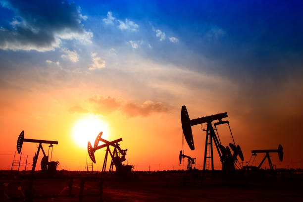 istock The oil pump, industrial equipment 1400563861