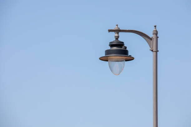 istock Street light against the blue sky 1400568778